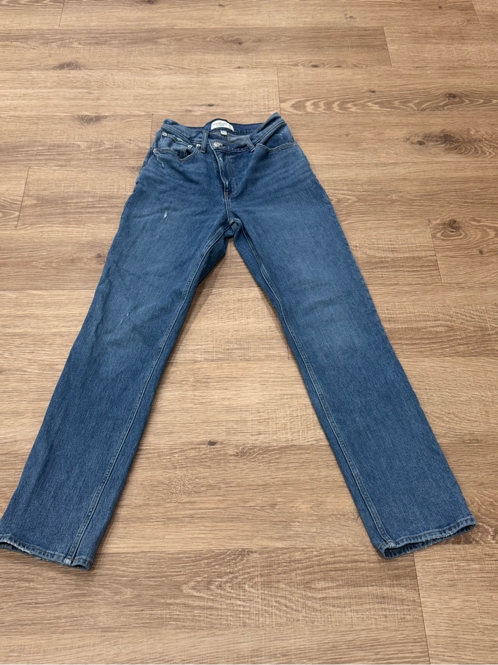 Abercrombie & Fitch โ90s Straight Curve Love Ultra High Rise Jeans 27/4L